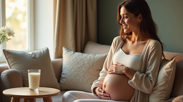 Lait d'amande pour femme enceinte : bienfaits et précautions à connaître